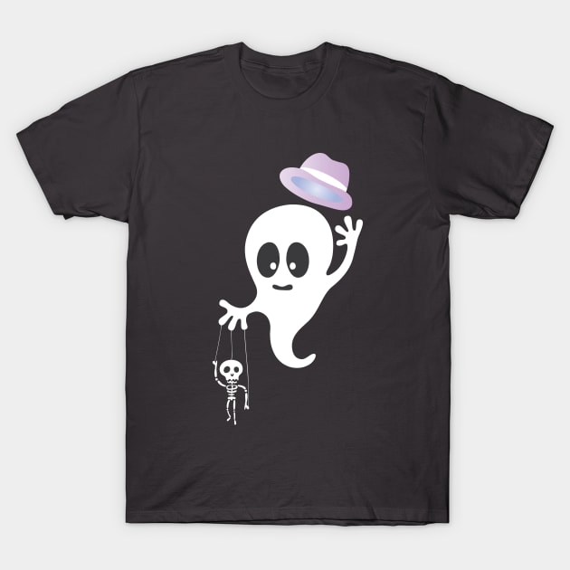 Cute Ghost T-Shirt by martinussumbaji